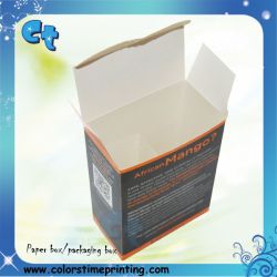 Color box printed packaging paper boxes