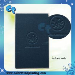 Embossing business card