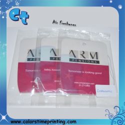 Custom logos auto paper air freshener
