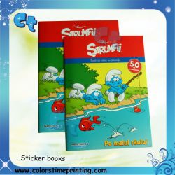Smurfs stickerbooks children book 3