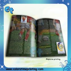 Paperback magazine printing A4 magazine printing