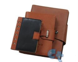 Hot sale promotional leather notebook