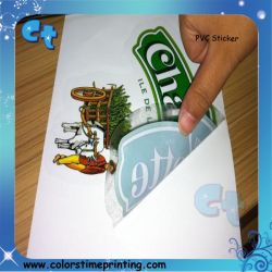 High quality strong adhesive PVC sticker