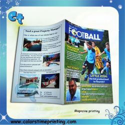 High quality magazine printing design /magazine paper printing