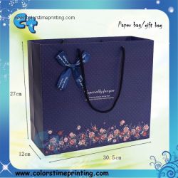 High quality glossy art paper bag