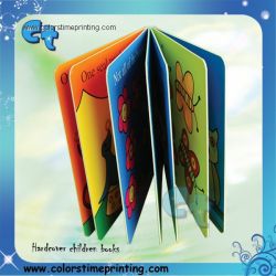 Hardcover book children board book offset printing