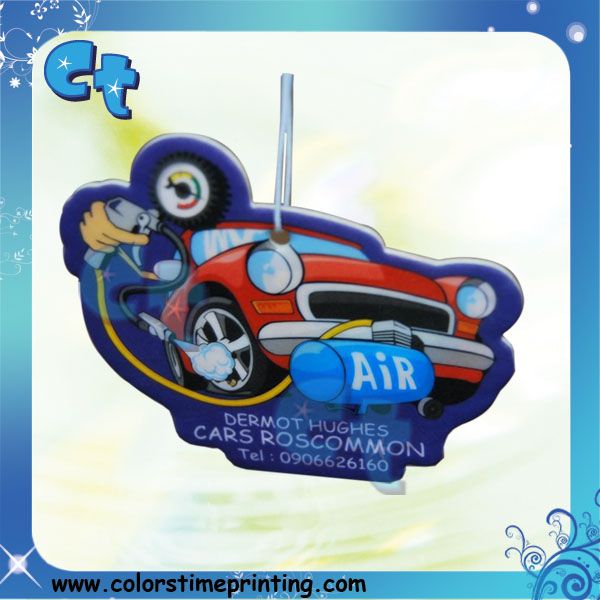 Hanging paper air freshener for promotion