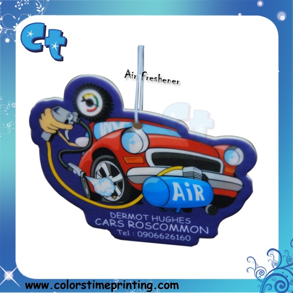 Custom Car Air Freshener Long Lasting Fragrance Paper Air Freshener For Sale , Home or Car