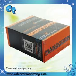 Custom packaging box printing matt paper packaging box