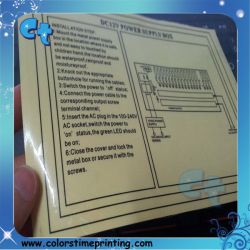 PVC sticker printing