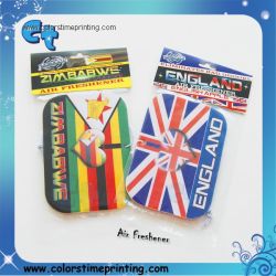 Flag Design Paper Air Freshener For Car